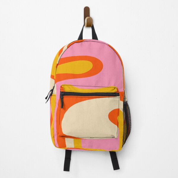 Item preview, Retro Abstract Copacetic Pattern Pink Orange Yellow designed and sold by kierkegaard.