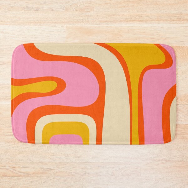 Item preview, Retro Abstract Copacetic Pattern Pink Orange Yellow designed and sold by kierkegaard.
