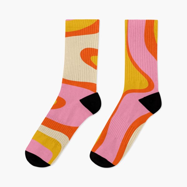 Item preview, Retro Abstract Copacetic Pattern Pink Orange Yellow designed and sold by kierkegaard.