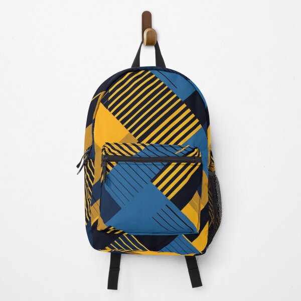 Item preview, Dynamic Geometry: Minimalist Blue & Gold Graphics designed and sold by Ace Apparel Attire.