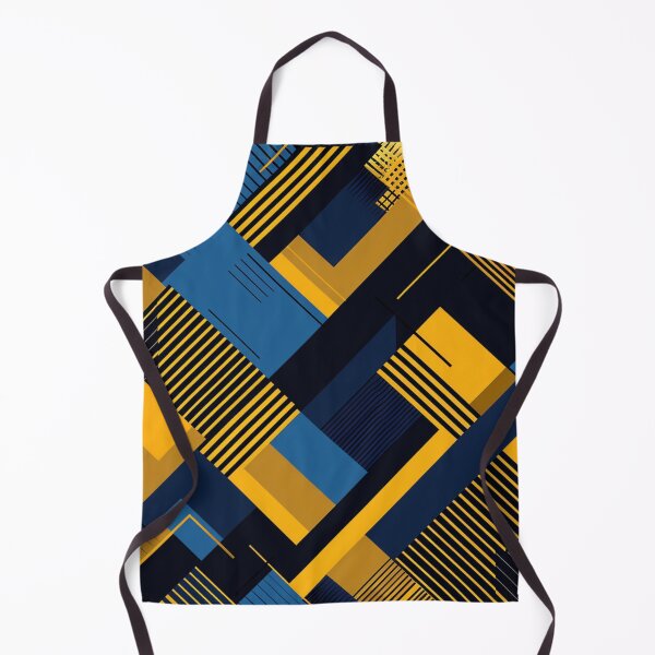 Item preview, Dynamic Geometry: Minimalist Blue & Gold Graphics designed and sold by Ace Apparel  Attire.
