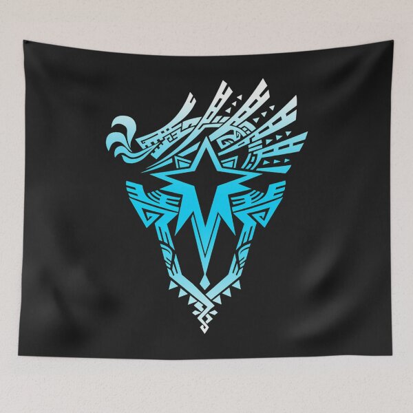 Item preview, Monster Hunter World Iceborne Logo (Blue) designed and sold by VantriceJohnson.