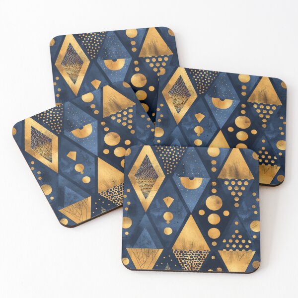 Item preview, Blue & Gold Design Elements designed and sold by Ace Apparel  Attire.