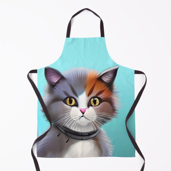 Item preview, Gray and white cat with yellow eyes designed and sold by Astralia.