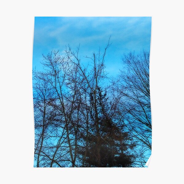 Blue Poster