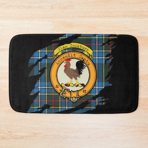 Item preview, Cockburn Clan Crest Scottish Surname Tartan designed and sold by Brigitteetit.