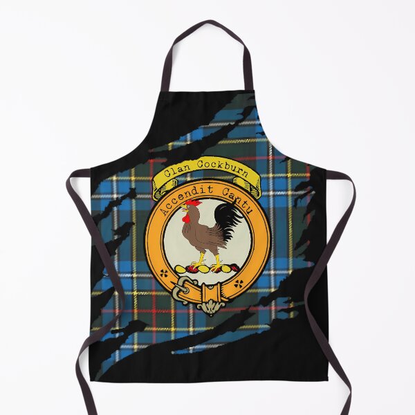 Item preview, Cockburn Clan Crest Scottish Surname Tartan designed and sold by Brigitteetit.