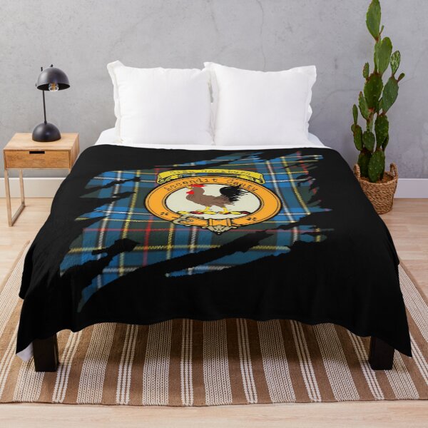 Item preview, Cockburn Clan Crest Scottish Surname Tartan designed and sold by Brigitteetit.