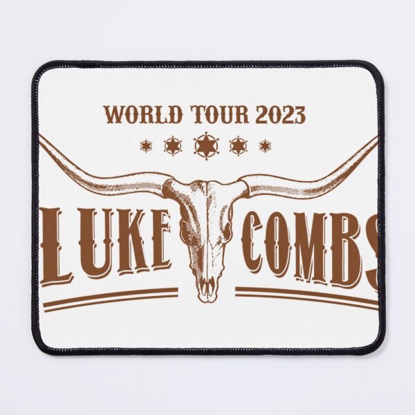 Item preview, Luke Combs World Tour 2023 Bullhead american heartbreak  designed and sold by RickySpinka.