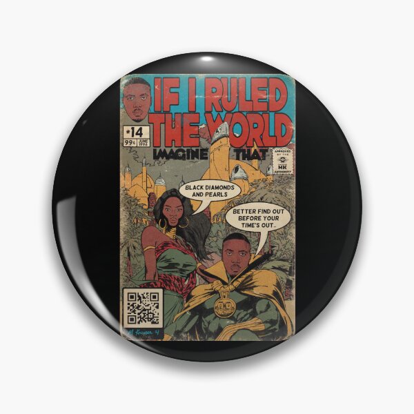 Item preview, Nas If I Ruled The World Parody Comic Art designed and sold by CourtneyHutc.