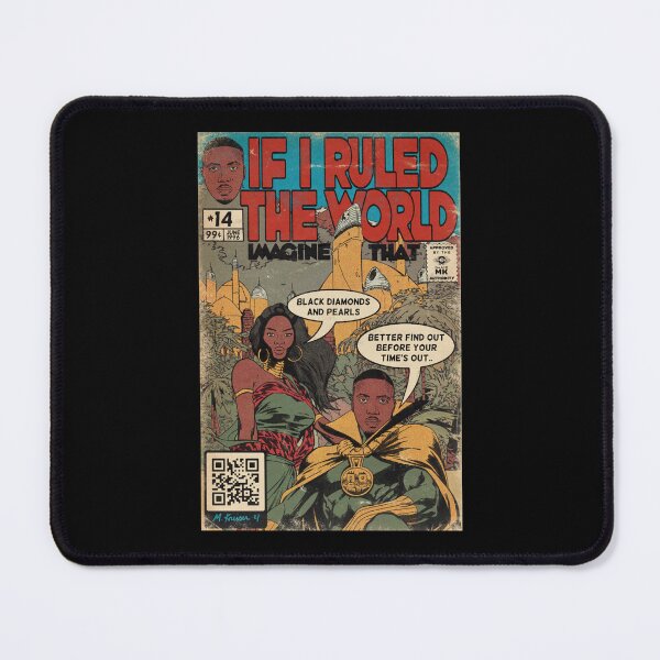Item preview, Nas If I Ruled The World Parody Comic Art designed and sold by CourtneyHutc.