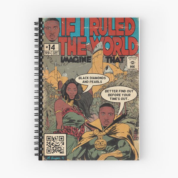 Item preview, Nas If I Ruled The World Parody Comic Art designed and sold by CourtneyHutc.