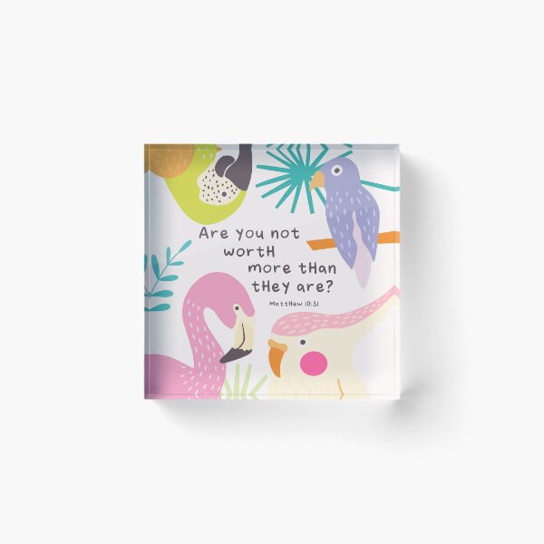 Item preview, Matthew 10:31 designed and sold by Paper Bee Gift Shop.
