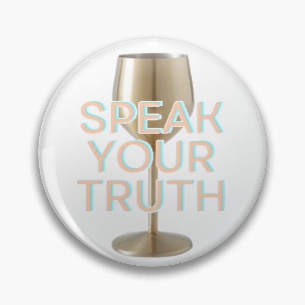 Item preview, LIB speak your truth gold cup designed and sold by Sara-B.