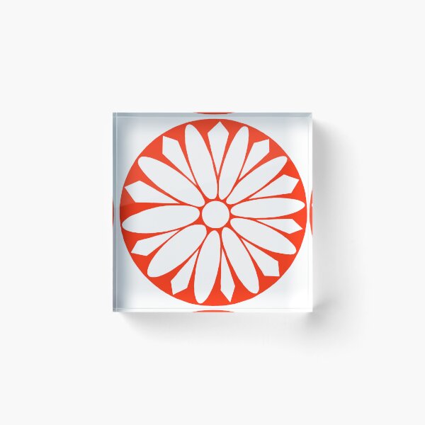 Item preview, Red Flower Medallion designed and sold by TheRealDanniX.