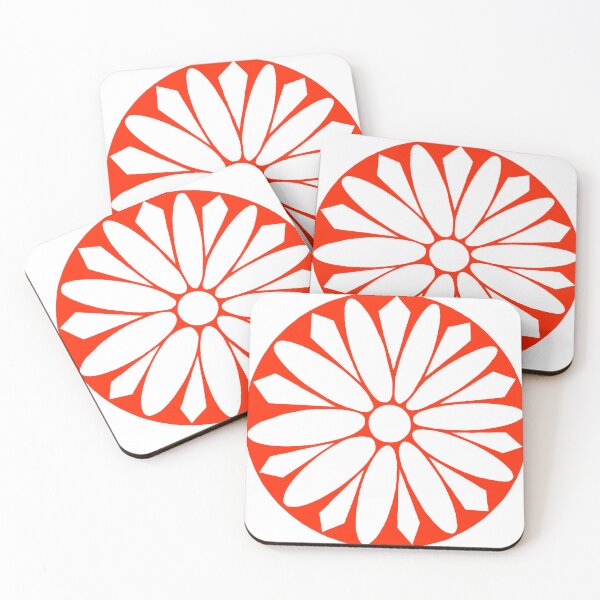 Item preview, Red Flower Medallion designed and sold by TheRealDanniX.