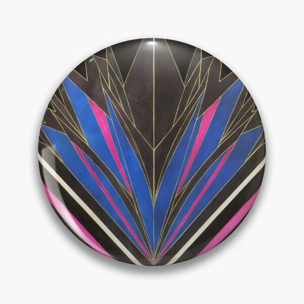 Aperçu de l'œuvre Motif Géométrique Art Déco créée et vendue par SloganExpress.