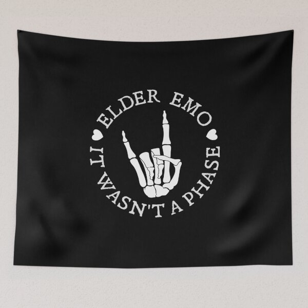 Item preview, Elder Emo | It Wasn’t A Phase | Alternative Punk Rock Music designed and sold by RazorDezign.