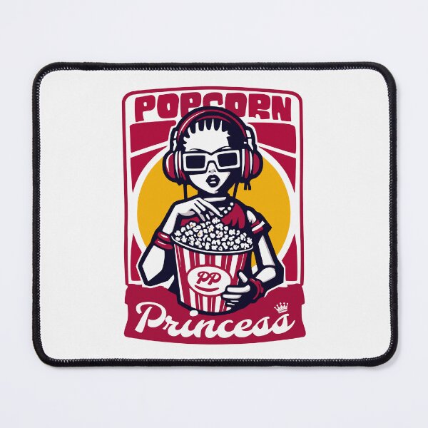 Item preview, Just A Girl Who Loves Popcorn - Popcorn Princess designed and sold by Urban-Alien.