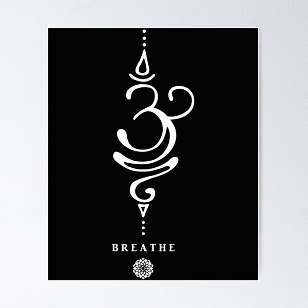 Item preview,  Sanskrit Breathe Symbol designed and sold by Victorevyjkk.