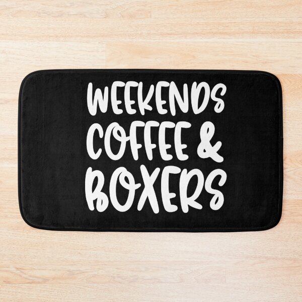 Item preview, Weekends Coffee And Boxers designed and sold by TheAnimalZ00.