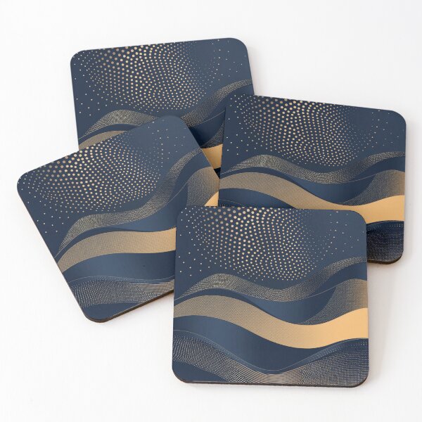 Item preview, Blue & Gold Dynamics: Sporty Pattern Mastery designed and sold by Ace Apparel  Attire.