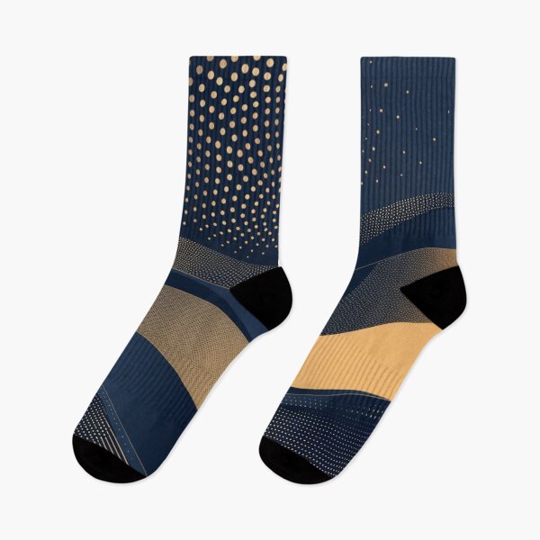 Item preview, Blue & Gold Dynamics: Sporty Pattern Mastery designed and sold by Ace Apparel  Attire.