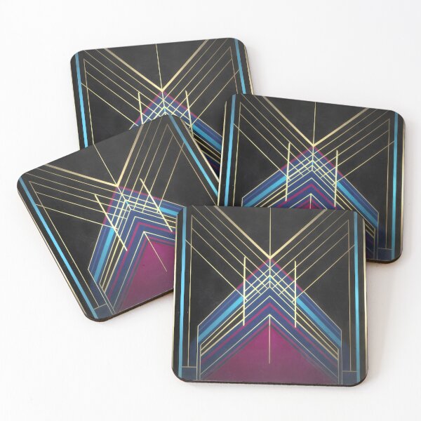 Item preview, Patrón geométrico Art Déco designed and sold by SloganExpress.
