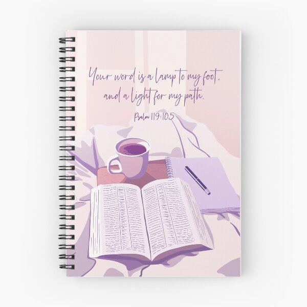 Item preview, Psalm 119:105 (Purple) designed and sold by Paper Bee Gift Shop.