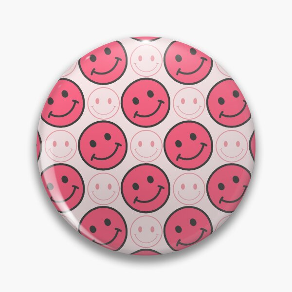 Artikelvorschau, rosa Smiley-Gesichter entworfen und verkauft von delphiniumco.