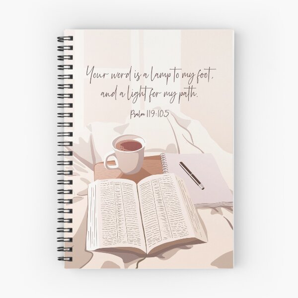 Item preview, Psalm 119:105 (Brown) designed and sold by Paper Bee Gift Shop.