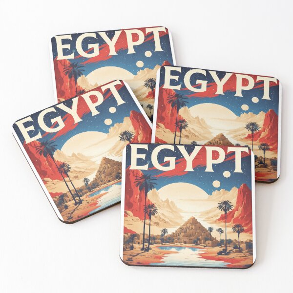 Item preview, Siwa Oasis Egypt Starry Night Vintage Tourism designed and sold by TravelersGems.