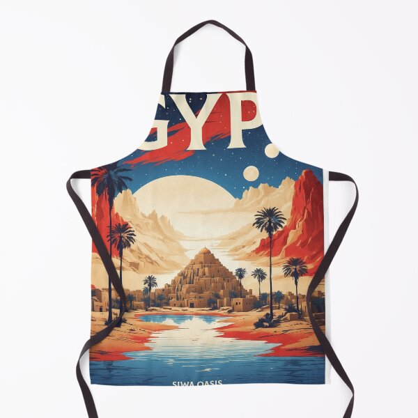 Item preview, Siwa Oasis Egypt Starry Night Vintage Tourism designed and sold by TravelersGems.