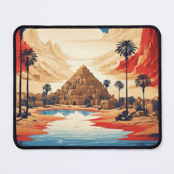 Item preview, Siwa Oasis Egypt Starry Night Vintage Tourism designed and sold by TravelersGems.