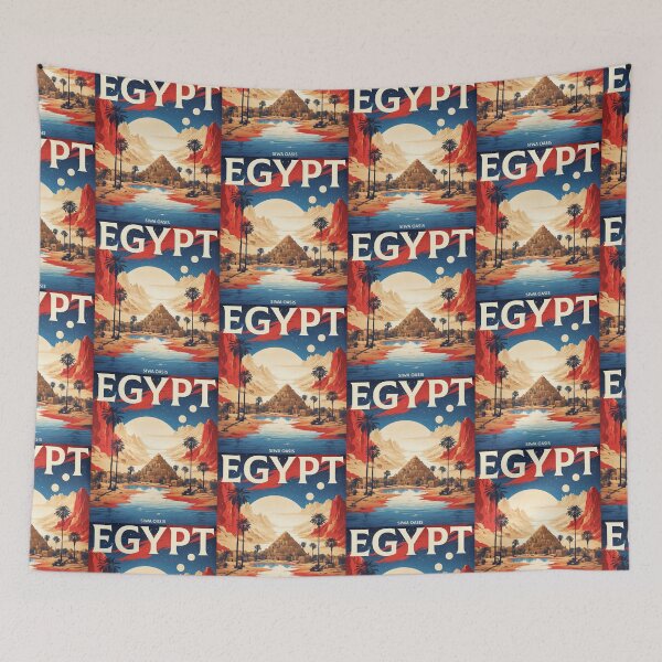 Item preview, Siwa Oasis Egypt Starry Night Vintage Tourism designed and sold by TravelersGems.