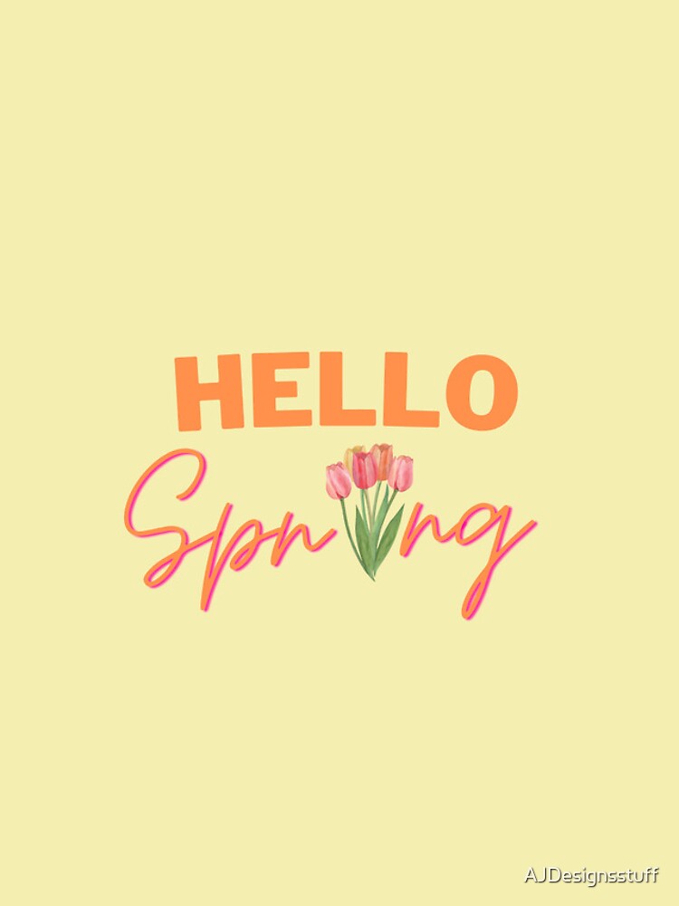 Thumbnail 4 of 4, Samsung Galaxy Phone Case, Hello Spring designed and sold by AJDesignsstuff.