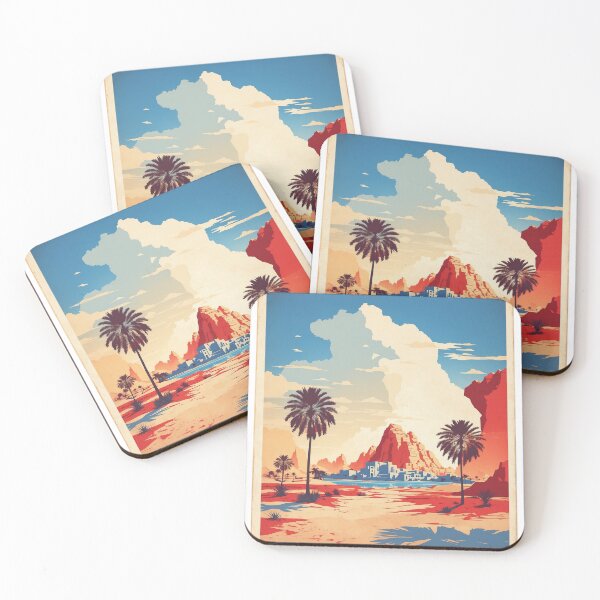 Item preview, Siwa Oasis Egypt Starry Night Vintage Tourism designed and sold by TravelersGems.