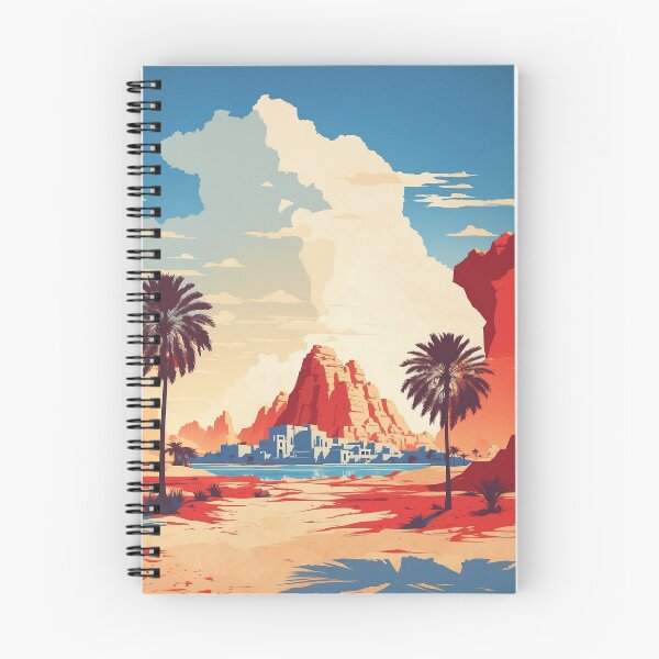Item preview, Siwa Oasis Egypt Starry Night Vintage Tourism designed and sold by TravelersGems.