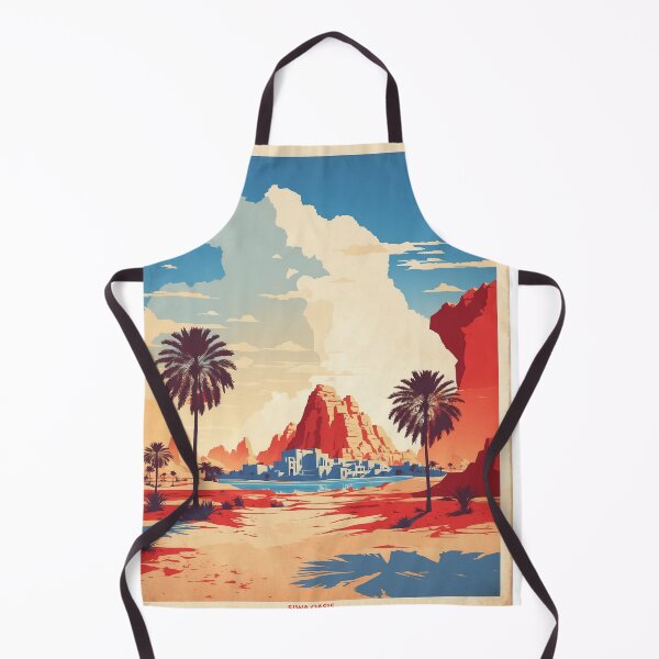 Item preview, Siwa Oasis Egypt Starry Night Vintage Tourism designed and sold by TravelersGems.