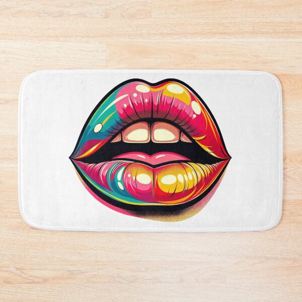Item preview, Pop-Art Style Design Large Female Mouth designed and sold by Blessinger77.