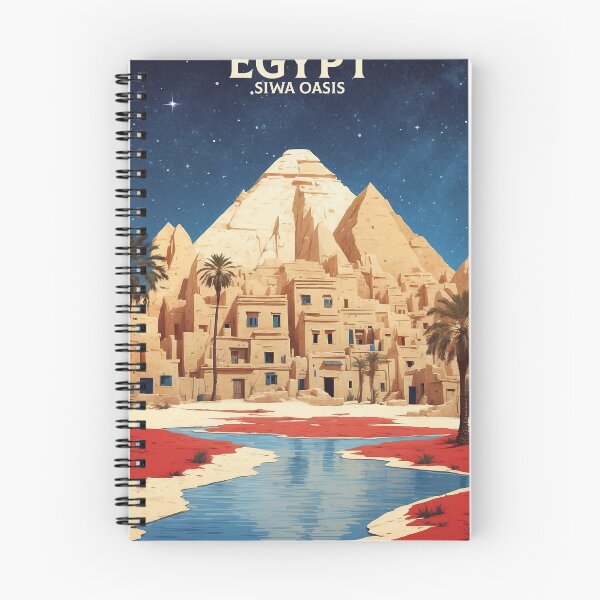 Item preview, Siwa Oasis Starry Night Egypt Vintage Tourism designed and sold by TravelersGems.