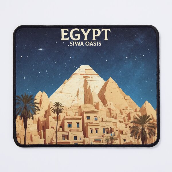 Item preview, Siwa Oasis Starry Night Egypt Vintage Tourism designed and sold by TravelersGems.