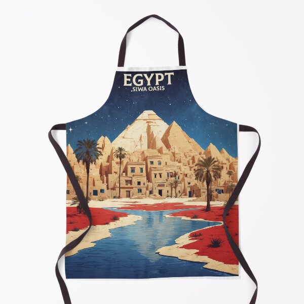 Item preview, Siwa Oasis Starry Night Egypt Vintage Tourism designed and sold by TravelersGems.
