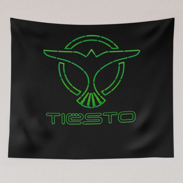 Artikelvorschau, Dj Tiesto Dotted Stripes Logo Grün. entworfen und verkauft von CrystalDtewart.