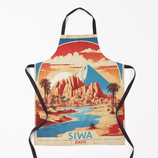 Item preview, Siwa Oasis Egypt Sunset Vintage Tourism designed and sold by TravelersGems.