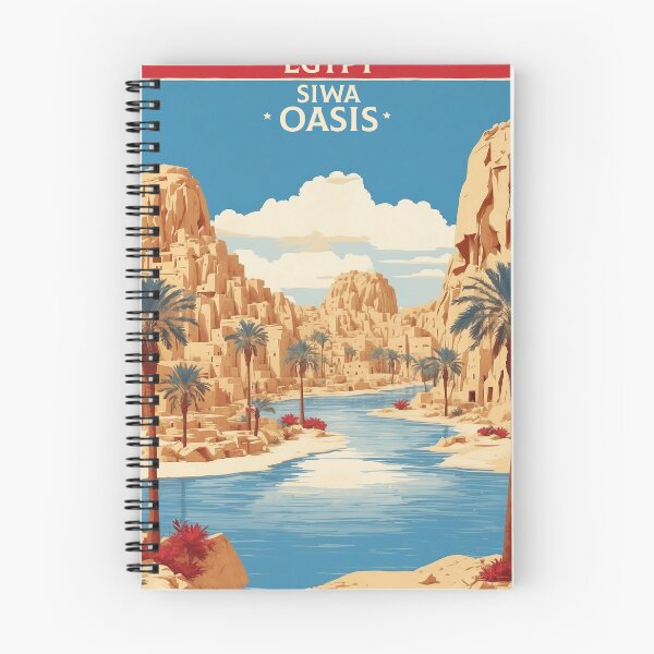 Item preview, Siwa Oasis Starry Night Egypt Vintage Tourism designed and sold by TravelersGems.
