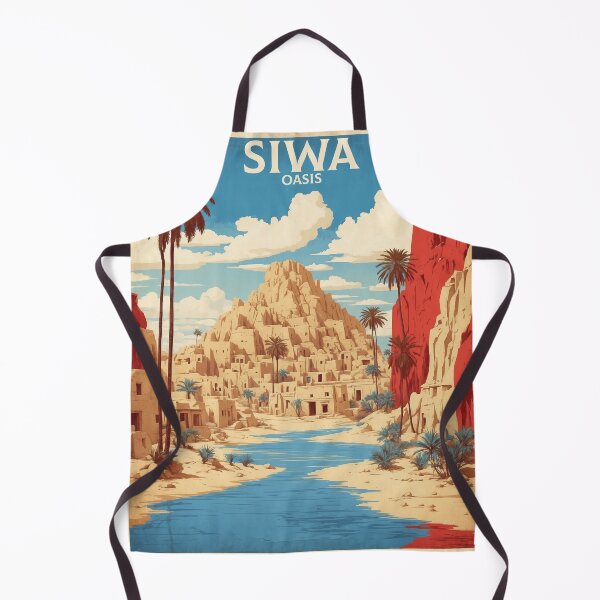 Item preview, Siwa Oasis Egypt Sunset Vintage Tourism designed and sold by TravelersGems.