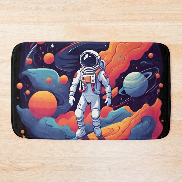 Item preview, Cosmic Explorer: Astronaut Amidst the Stars designed and sold by BaisaStudio.