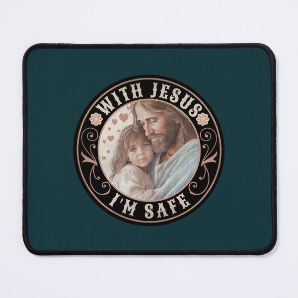 Item preview, With Jesus I_m Safe designed and sold by Warnickreet01.
