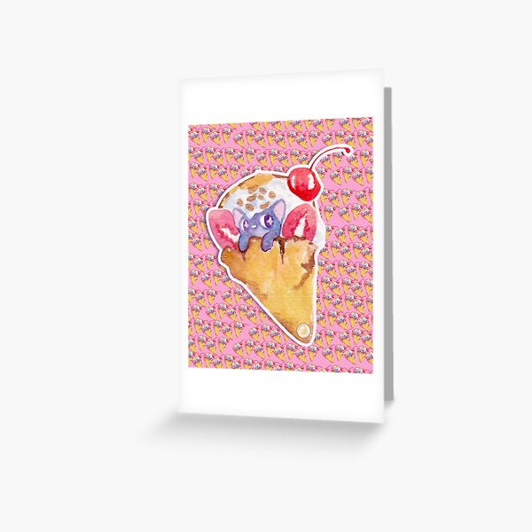 Vista previa del artículo con la obra «Crepa cat», diseñado y vendido por Alethia Imagination .